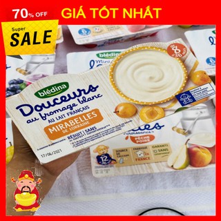 [ GIÁ TỐT NHẤT ]  Sữa chua Phô Mai Bledina Pháp cho bé [ HÀNG CHÍNH HÃNG ]