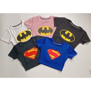 HOT Áo croptop in siêu nhân giá rẻ đẹp
