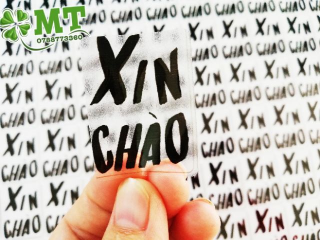 Tem I Love You in sẵn 3x2cm 100 tem