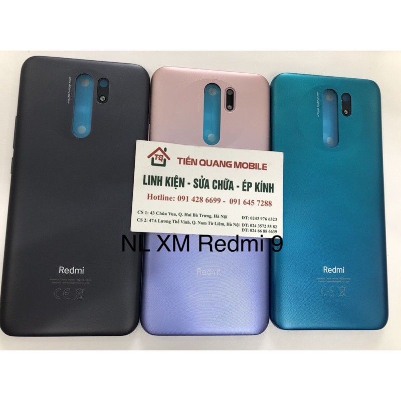 Nắp lưng đt Xiaomi Redmi 9