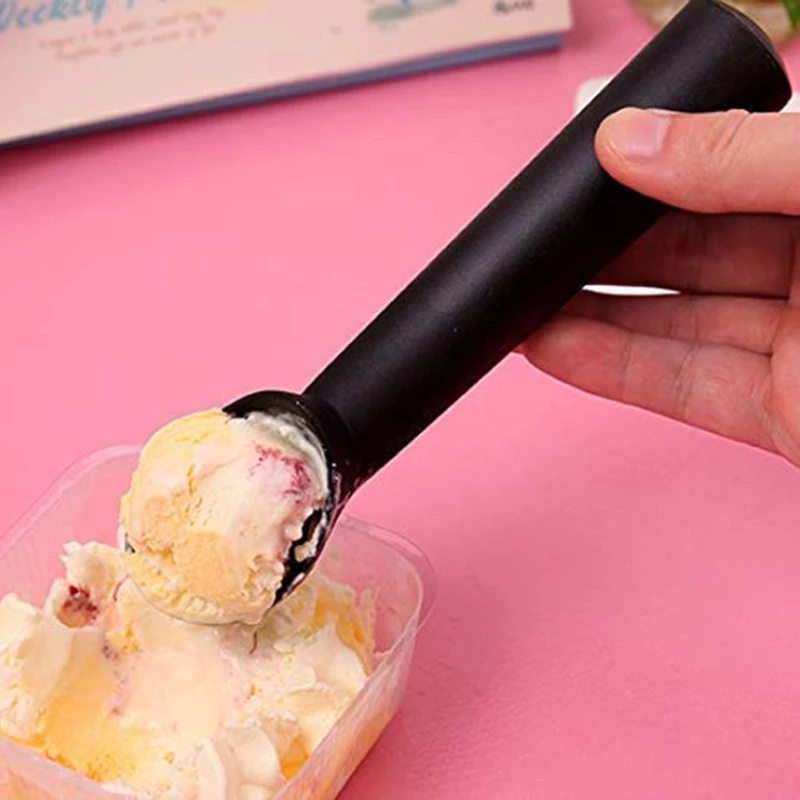 Portable Non-stick Aluminum Alloy Ice Cream Watermelon Fruit Scoop