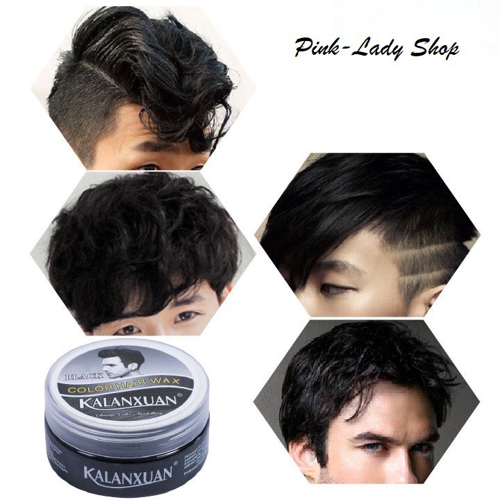 Sáp Vuốt Nhuộm Tóc Màu Đen KALANXUAN 100ml Chính Hãng Đổi Màu Tạm Thời | BigBuy360 - bigbuy360.vn