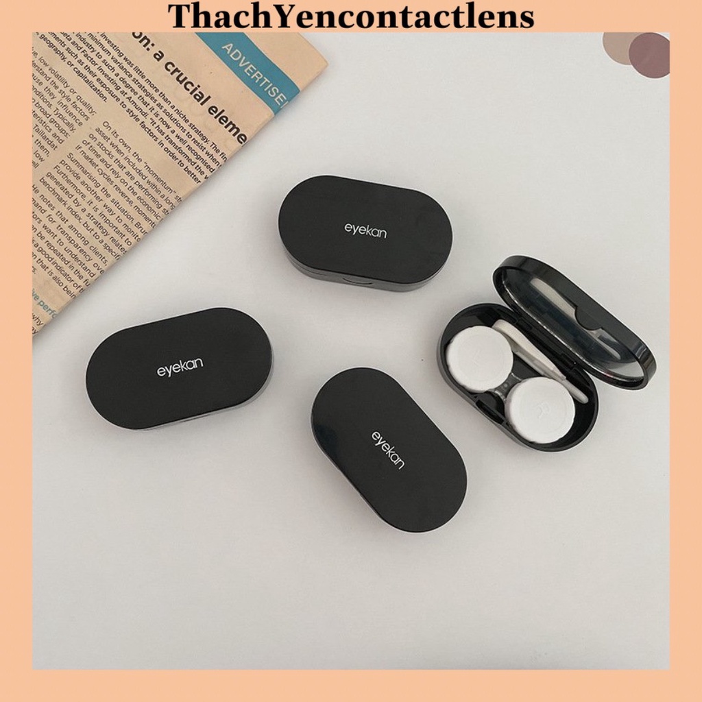 KHAY EYEKAN TRẮNG ĐEN ĐỰNG LENS TIỆN DỤNG