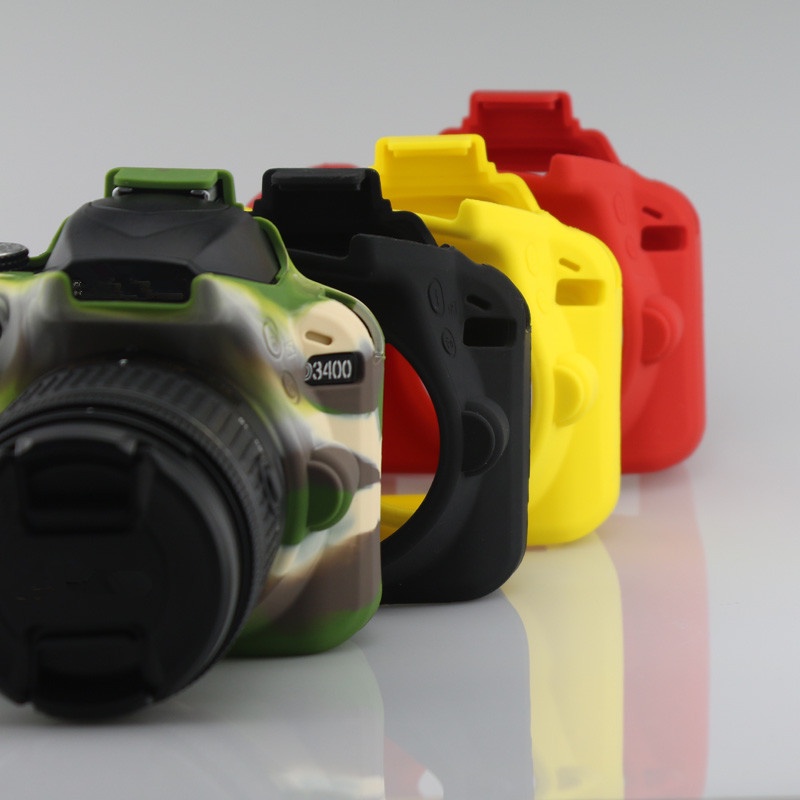 Ốp Silicone Bảo Vệ Máy Ảnh Nikon D7000 D780 D3300 D3500 D7500 D5300 D3400 D750 D7200 D5500 D5600