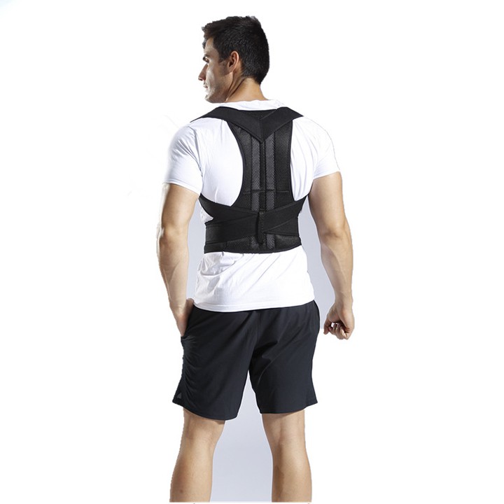 Đai hổ trợ cột sống có nẹp nhôm trợ lực NY48