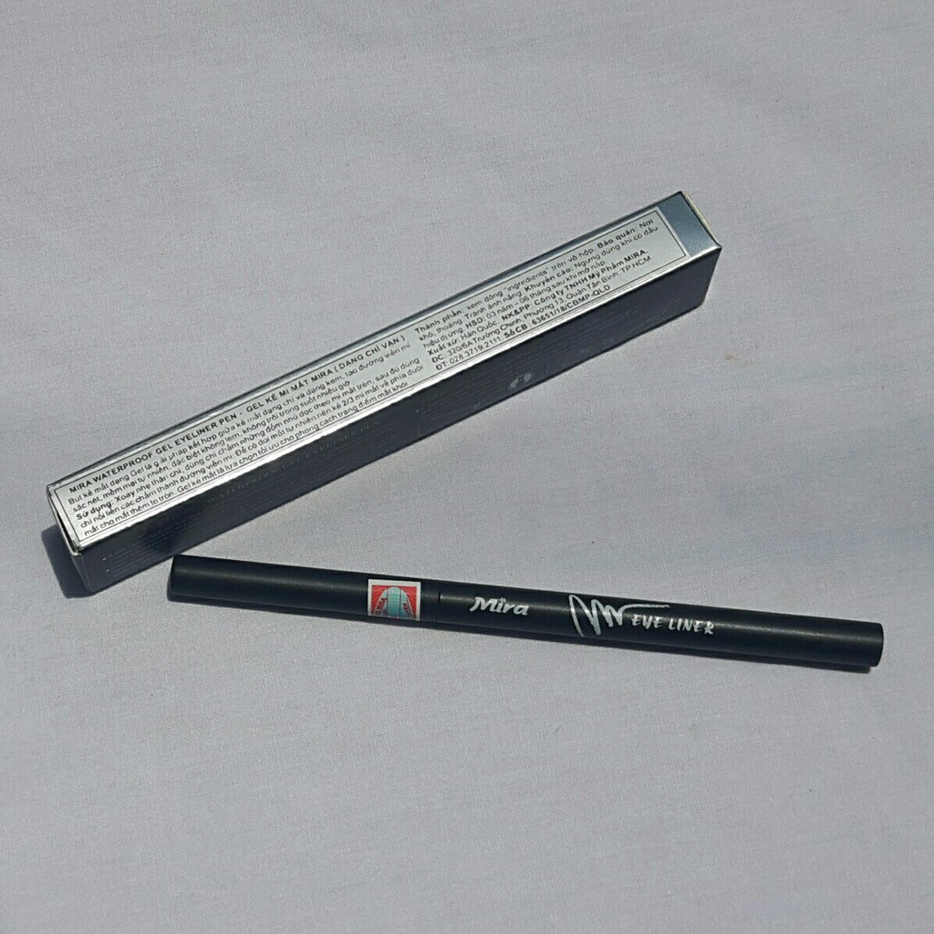 [Eyeliner Black Đen] Gel kẻ mí mắt không Lem không trôi ( dạng chì vặn ) Aroma Gel Pen Liner Black Hàn Quốc