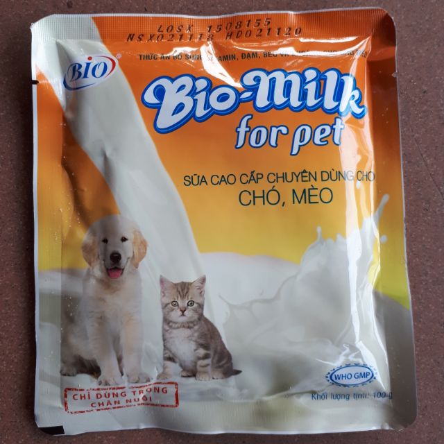 Bio MILK for Pet - Sữa bột dùng cho thú cưng ♥️