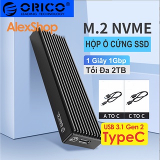 Mua  ORICO  BOX Đựng Ổ Cứng SSD M2. NVME 10Gbps Cổng TypeC Hỗ Trợ Tối Đa 2TB