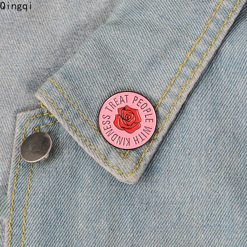 Ghim cài áo MISS ZOE hình tròn phối hoa thời trang cho nữ