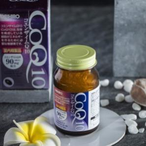Coenzyme Q10 Orihiro 90 viên- Viên uống hỗ trợ tim mạch, giảm cholesterol, chống oxy hóa, làm đẹp da