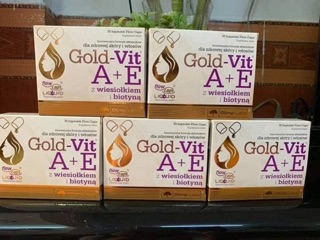 Sản phẩm trắng da Gold vit A-E
