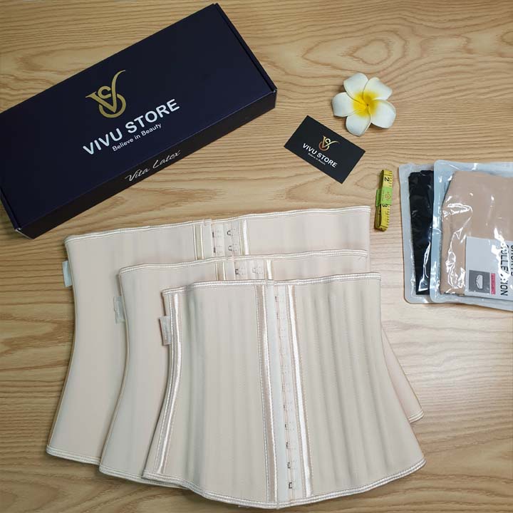 Đại nịt bụng Slim latex Hilap 25 xương. Giảm mỡ bụng, định hình eo