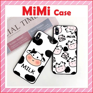 Ốp lưng iphone ốp kính iphone bò sữa milk kute - mimi case m-24