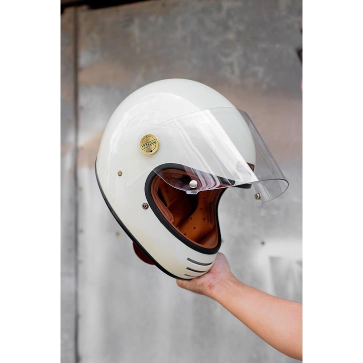 Mũ bảo hiểm Fullface Classic Bulldog Tori