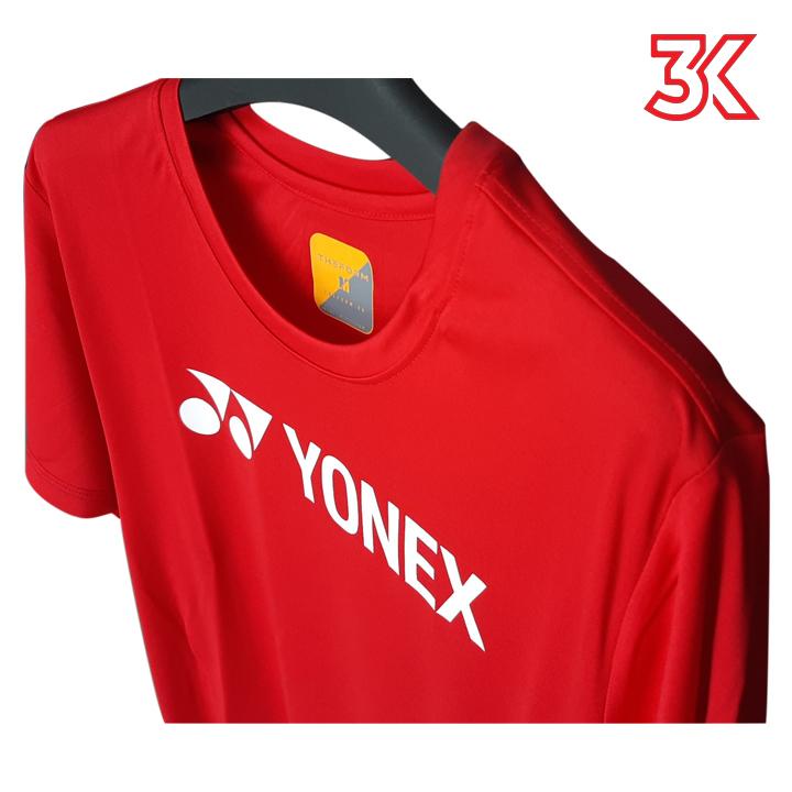 Áo cầu lông yonex mẩu training thun lạnh 4 chiều S-XXL