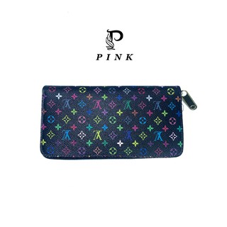 Ví cầm tay nữ dài kiểu dáng sang trọng,ví nữ da cao cấp mã p10 - pink shop