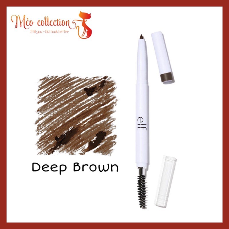 Chì kẻ mày ELF Instant Lift Brow Pencil màu Neutral Brown, Taupe, Deep Brown