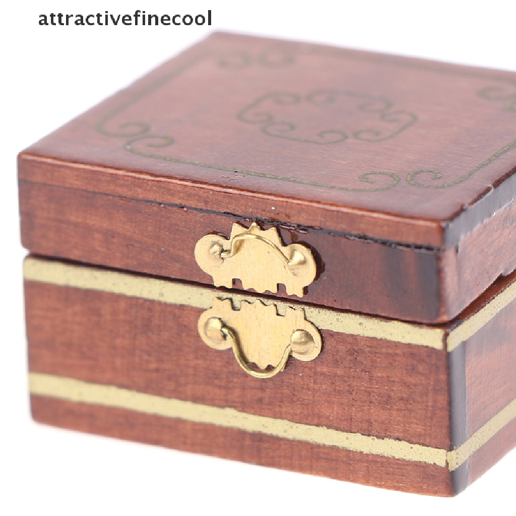 1 Hộp Đựng Trang Sức Mini Trang Trí Nhà Búp Bê