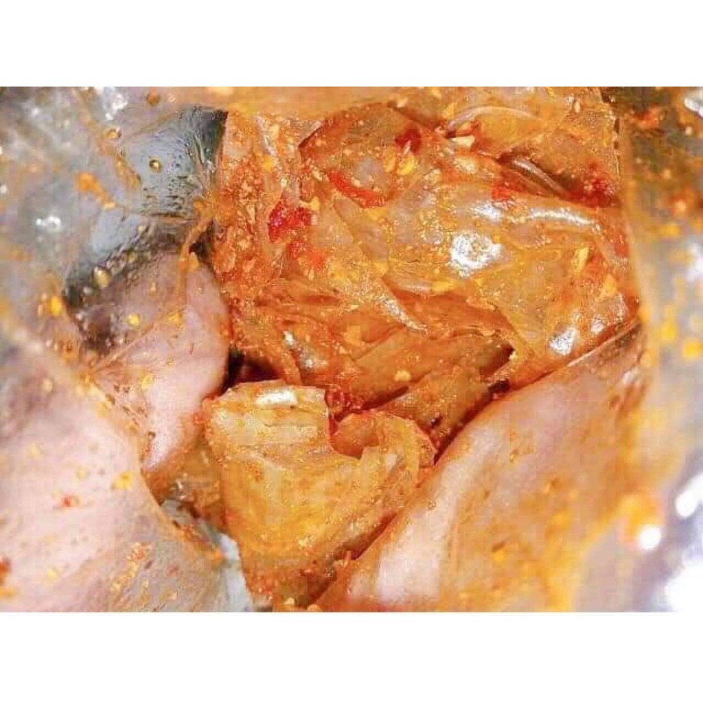 Bánh tráng mix sate hành phi muối nhuyễn tắc nhà làm