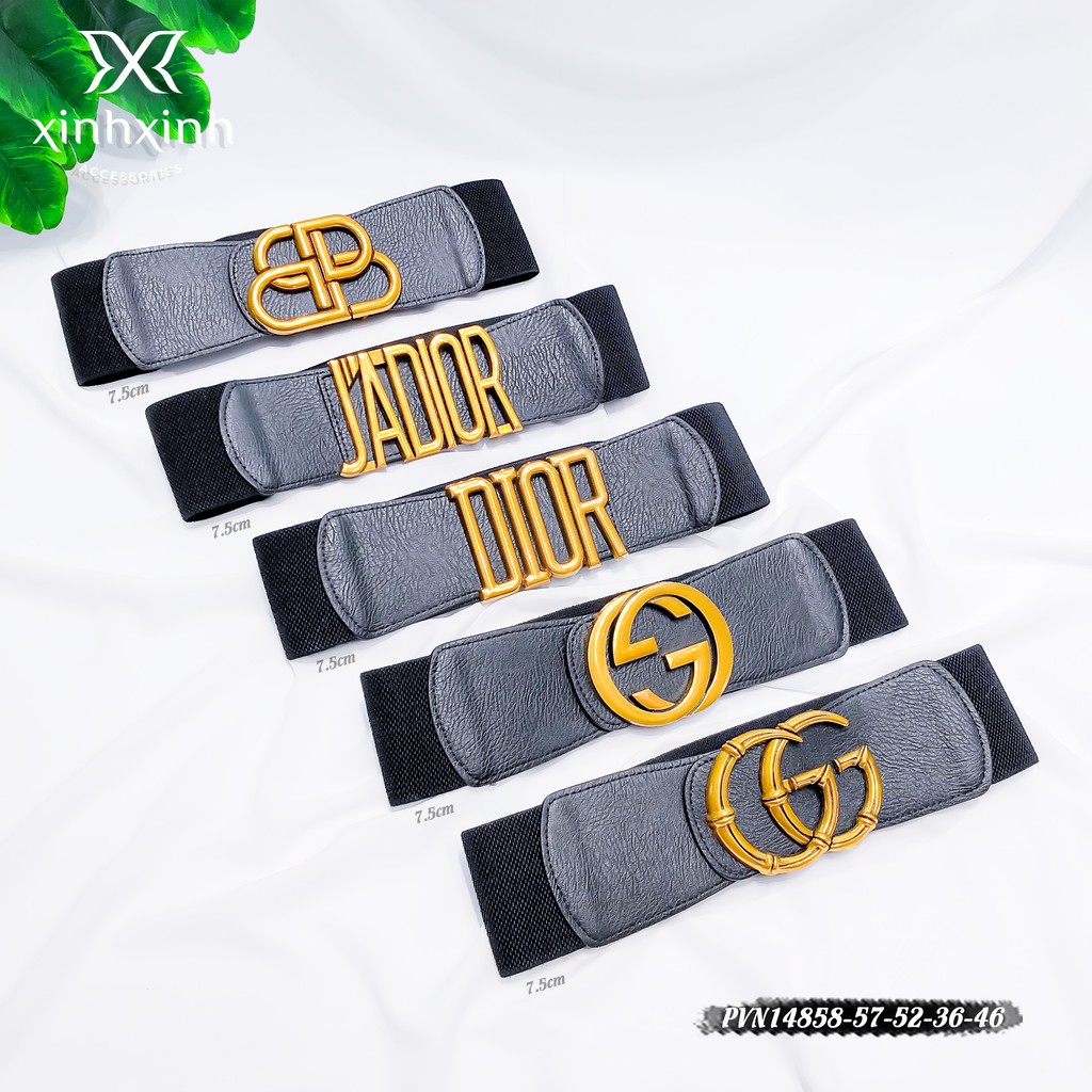 Belt váy, đai váy da kết chữ thời trang, xích cá tính cho bạn gái tỏa sáng - Xinh Xinh Accessories
