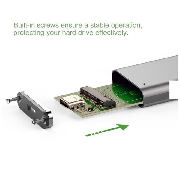 Hộp Đựng Ổ Cứng Ssd M.2 Ngff Sata Usb 3.1 M2 Chất Lượng Cao | BigBuy360 - bigbuy360.vn