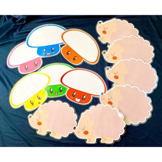 Bộ Nhím & Nấm Đáng Yêu (Đồ Dùng Dạy Học MIKI)
