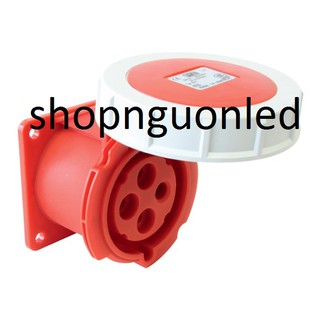 Ổ cắm công nghiệp gắn âm Hiệu Panasonic F3132-6/ F3142-6/ F3152-6, loại kín nước dạng thẳng với khả năng chịu nhiệt cao.