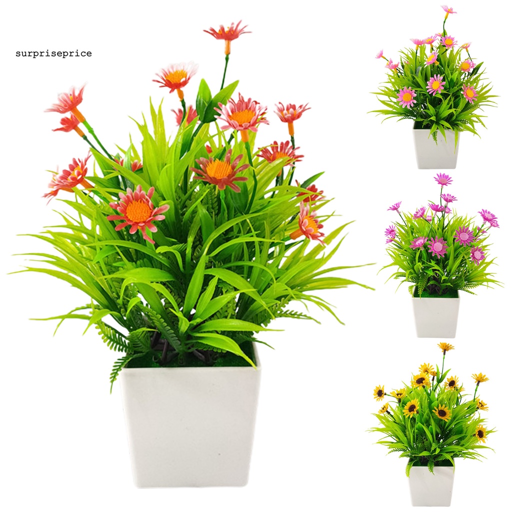 Chậu Cây Bonsai Giả Dùng Trang Trí Sân Vườn / Spa Tiết Kiệm Không Gian