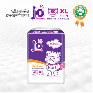 Tã quần Jo Economy size S40/M72/L66/XL60/XXL54