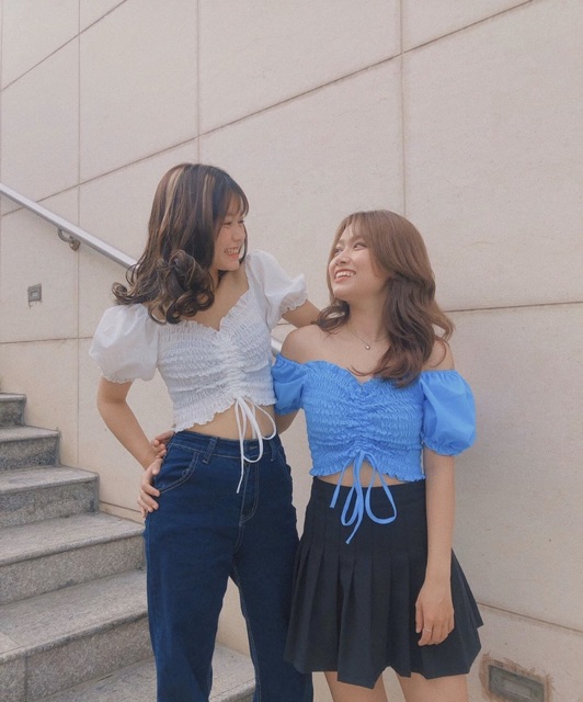 ÁO CLARA CROPTOP RÚT DÂY SEXY