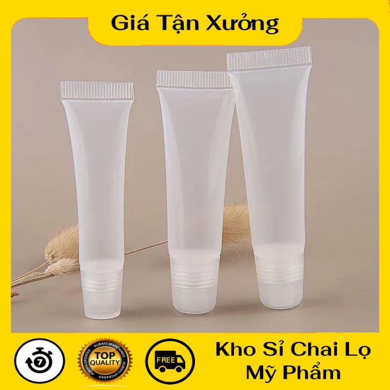 Tuýp Chiết Mỹ Phẩm ❤ TRÙM SỈ ❤ Tuýp (tube) nhựa lip balm 8ml, 15ml chiết son môi, mỹ phẩm , phụ kiện du lịch