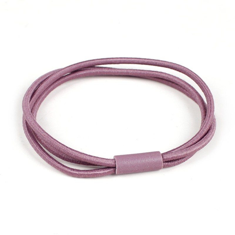 Dây thun cột tóc màu trơn sành điệu cho nữ