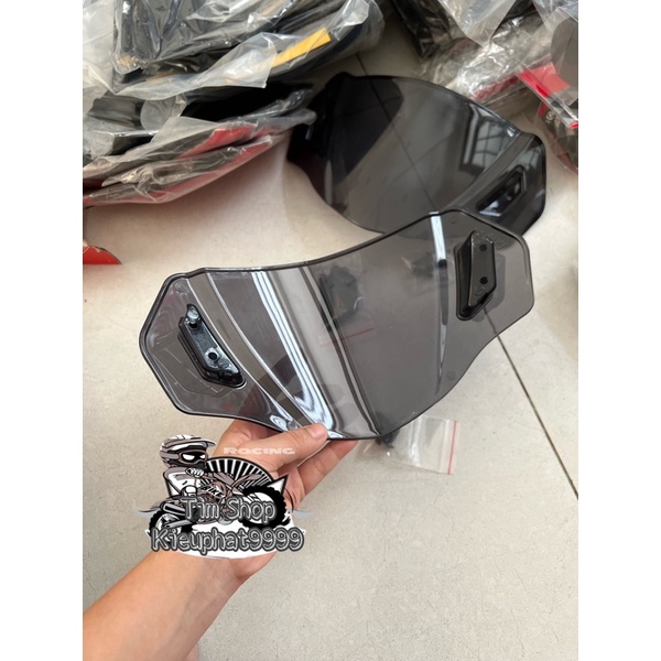 Mão chắn gió kiểu Sh gắn Wave A Rs Winner v1 Exciter 150 Đen trong