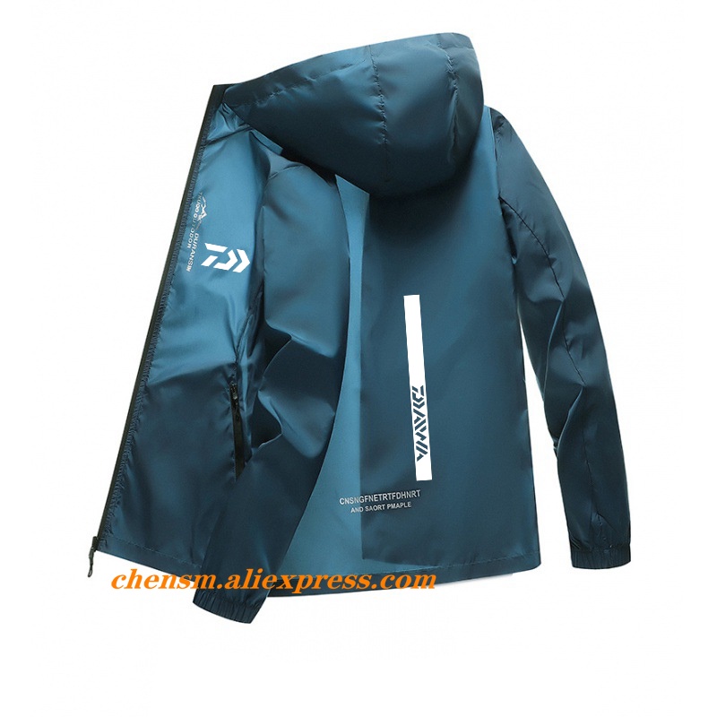 Áo Khoác Chống Nắng Daiwa 2022 Có Mũ Trùm Đầu Chất Liệu Thoáng Khí Nhanh Khô