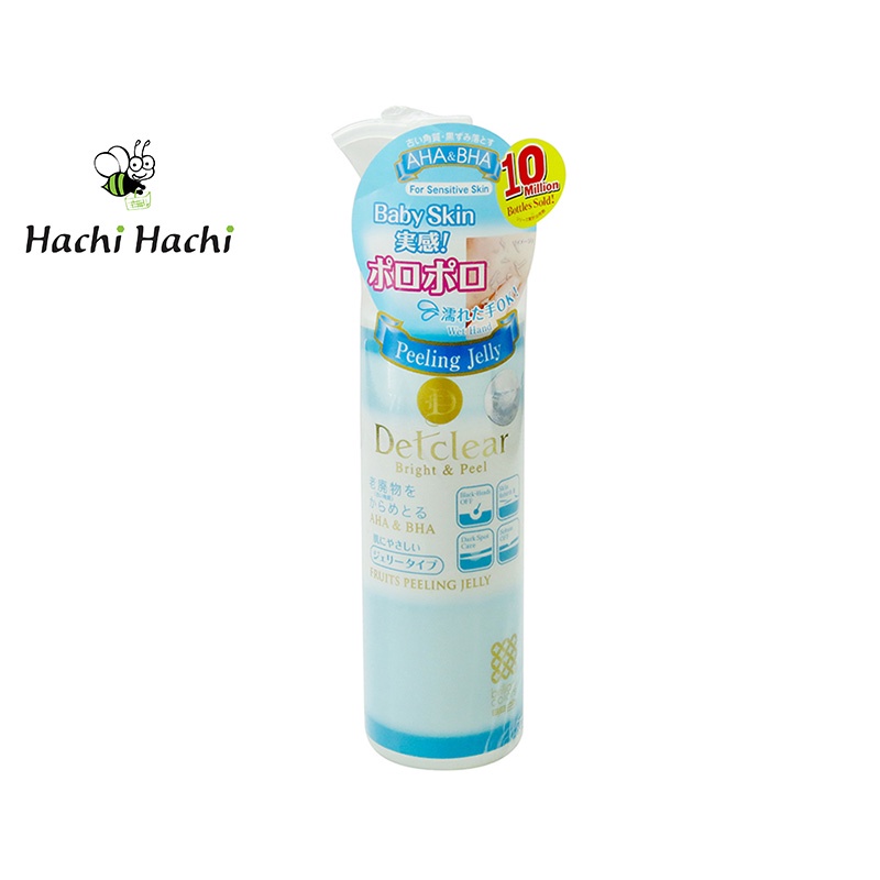 Gel tẩy tế bào chết Detclear Meishoku 180ml không mùi - Hachi Hachi Japan Shop