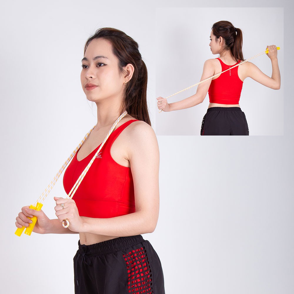 Áo Bra croptop Cổ tim Gladimax phù hợp vói nhiều bộ môn yoga, gym, aerobic