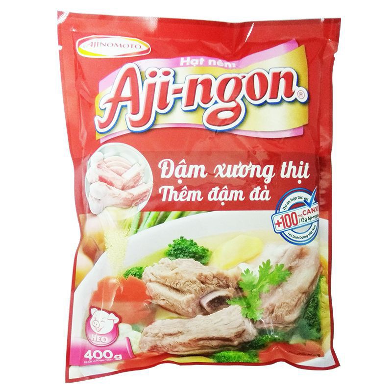 Hạt nêm Aji-ngon vị heo gói 170g/400g