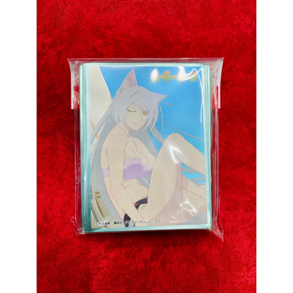 Bọc bài lẻ chính hãng Standard Size  - Tsubasa Hanekawa - Sleeve 6,7cmx9,2cm