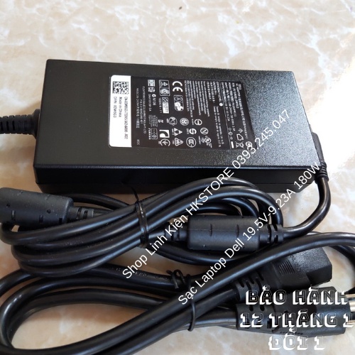 Sạc Laptop Dell 19.5V-9.23A 180W Alienware 15 M14x M17x R4 M4600 M4700 M4800