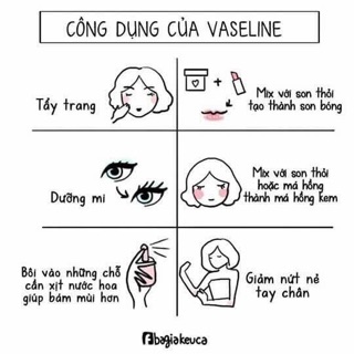 SÁP DƯỠNG VASELINE MỸ 49g