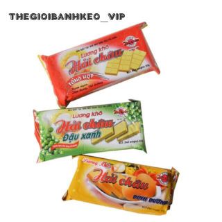 Thùng 50 gói *65gr lương khô Hải châu đủ vị