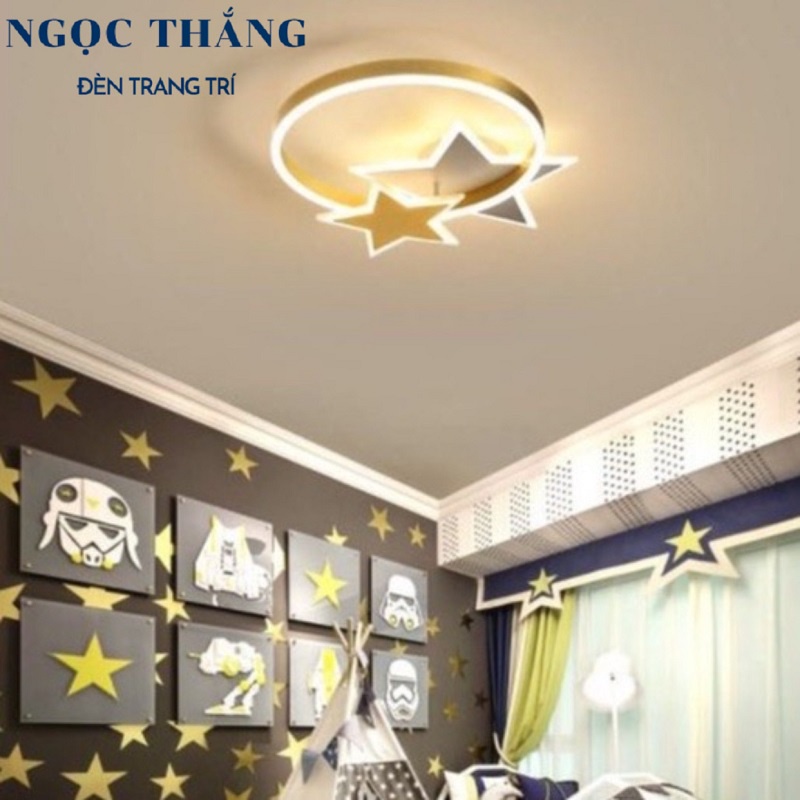 Đèn Mâm LED Ốp Trần Hiện Đại Trang Trí Phòng Khách Phòng Ngủ Cho Bé MO959 Ngọc Thắng