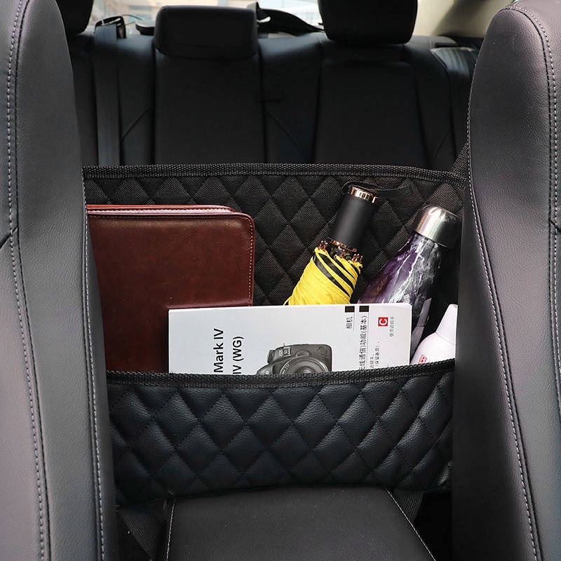 Car Seat Room Storage Net Bag Car Storage Bag Car Place Bag Middle Rear Row Hanging Bag Chair Back Shopping Bags car accessories lhtS