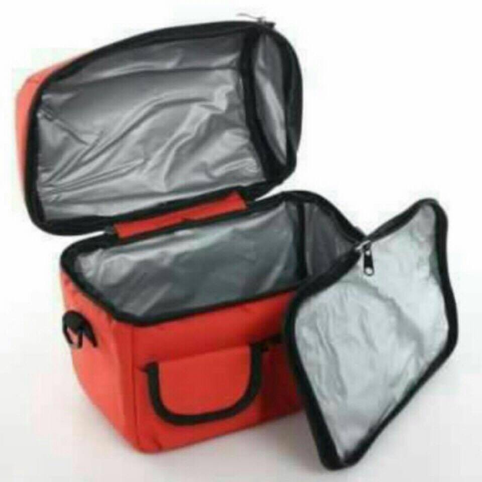 (Xả kho cực rẻ) Combo túi giữ nhiệt 2 tầng cao cấp tặng 2 túi đá khô coolpack 400g giữ nhiệt được 8-10 tiếng