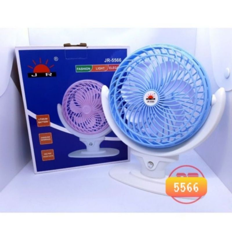 Quạt Sạc Tích Điện Để Bàn JR-5566