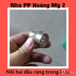 Nối 2 đầu răng trong phi 21 Inox dày