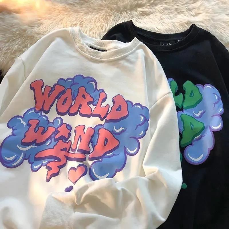 NRVP Áo Thun Nữ Dài Tay Cổ Tròn Thời Trang Hàn