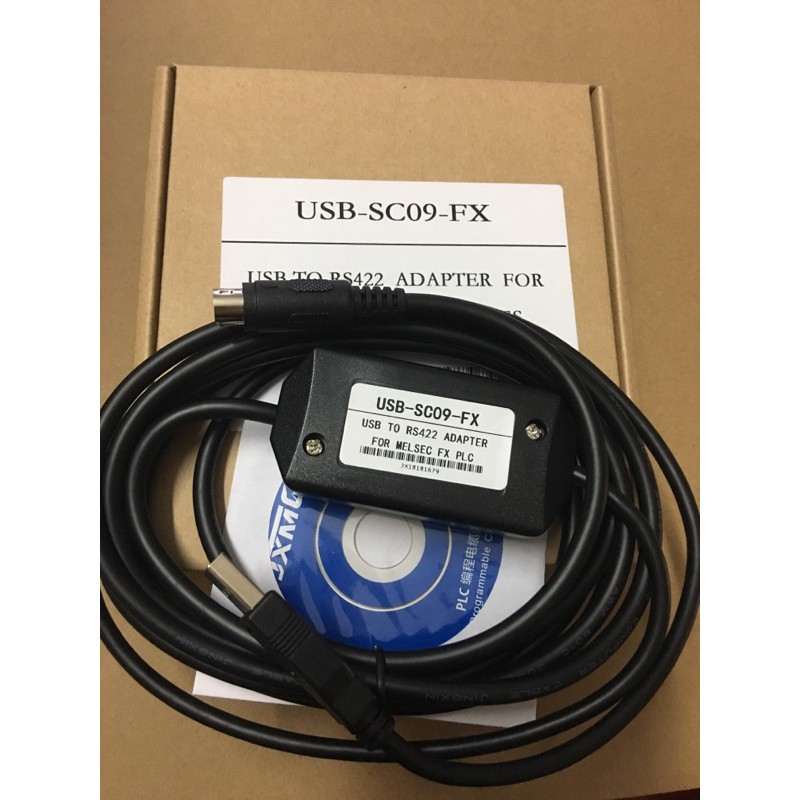 CÁP lập trình Mitsubishi Dòng tải xuống PLC Sanling USB-SC09-FX phù hợp với FX1S FX1N FX2N FX3U