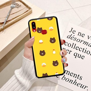 Ốp lưng Samsung A21S Silicon dẻo hình Gấu Nâu Cute