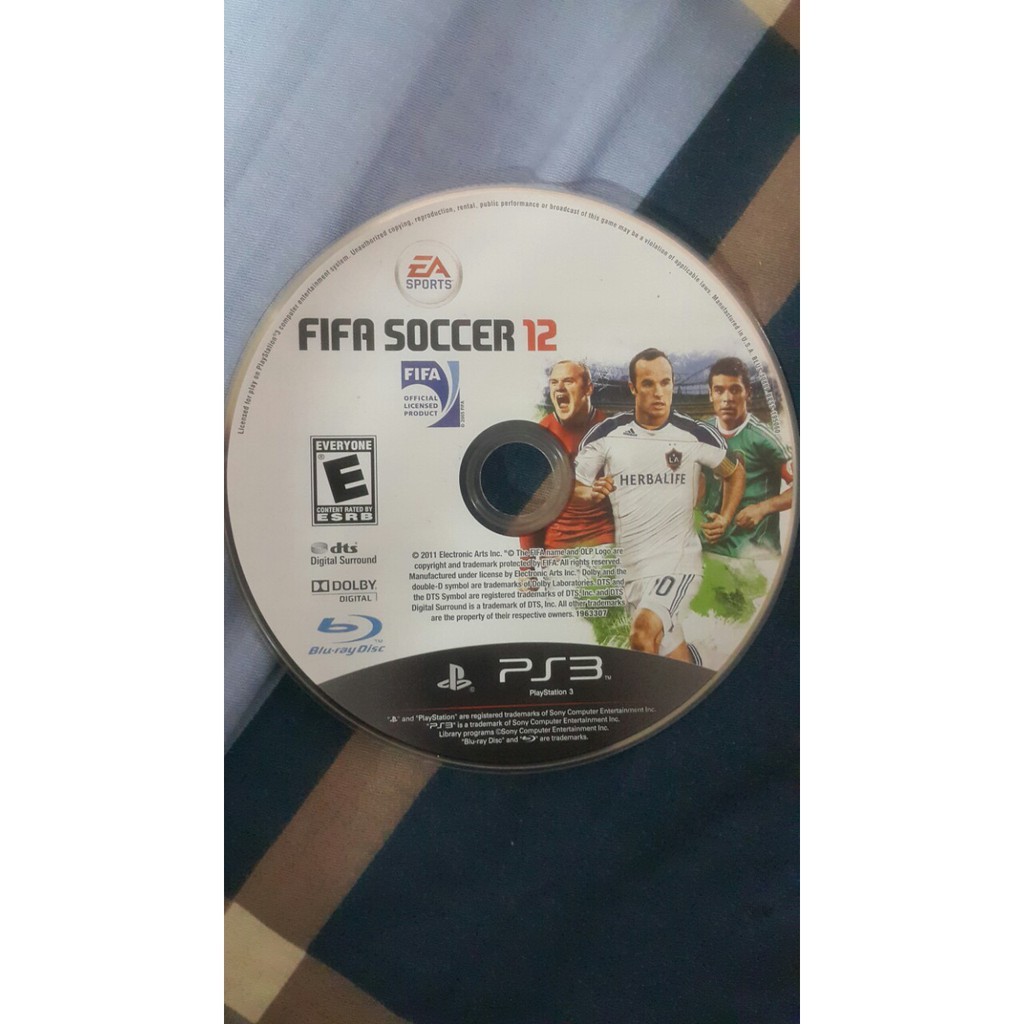 Đĩa game PS3 FIFA 12 hộp đầy đủ